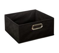 5five Boîte de rangement noir - 31 x 15 cm