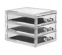 5five Boîte de Rangement pour Bijoux à 3 Tiroirs - Petite - 15,3 x 12,1 x 10,7 cm