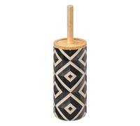 Brosse WC noir et beige ""Canvas"" - 5 five simply smart