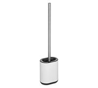 5five - brosse wc métal siliflex blanc