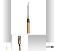5five Couteau utilitaire bambou - Lame 13,8 cm