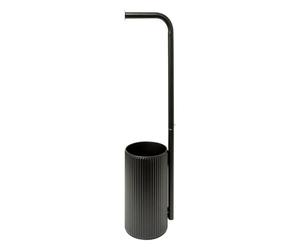 5five - dérouleur Onyx avec réserve Papier Toilette Ardoise