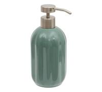 5five - distributeur de savon colorama en céramique 450ml vert ficus