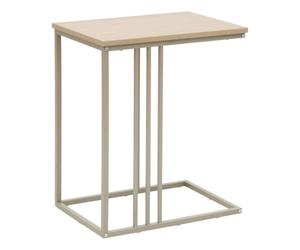 5five Duna Table basse rectangulaire, hauteur 58 cm, beige