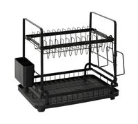 5five - egouttoir black edition noir 2 niveaux