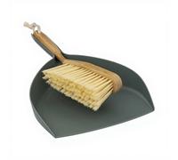 5five Ensemble pelle et balai en bambou vert Wood & Clean