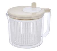5five - essoreuse à salade poly ronde 2,5l beige
