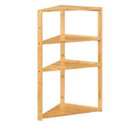 Etagère d'angle bambou 3 niveaux Lab'n Modul