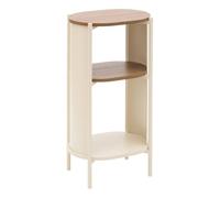5five - étagère de salle de bain argileo 40x74,5cm 3 niveaux blanc