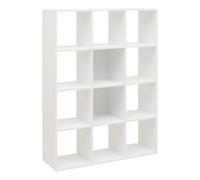 5five - étagère mix'n modul 12 cases rectangulaire blanc