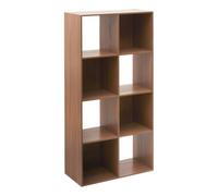 5five - étagère mix'n modul 8 cases rectangulaire marron