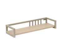 5five - étagère murale duna rectangulaire 18,4x56cm beige