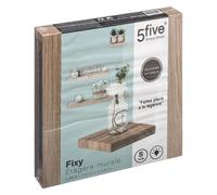 5five Fixy étagère murale 23,5 cm effet bois naturel