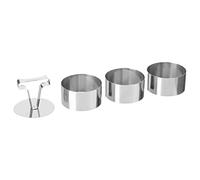 5five - lot de 3 formes rondes carrées
