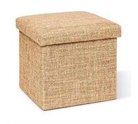 5five Mix N' Modul Pouf de rangement en jute 31 x 31 cm Beige