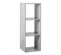 5FIVE Mix'n Modul Étagère colonne 3 compartiments effet chêne gris