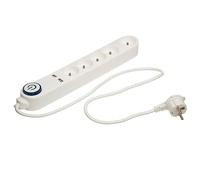 5five - multiprise 5 Prises avec Terre et 2 Prises USB