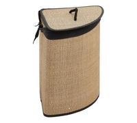 5five - panier à linge d'angle en bambou 48l