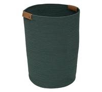 5five - Panier à Linge Duo Tressé 80 L, D 44 x H 56 cm, Avec Poignées - Pour Buanderie, Salle de Bain, Chambre