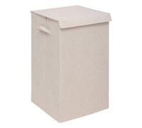 Paris Prix Panier à linge 5five Colorama pliable 74 L avec séparateur Beige lin