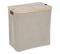 5five - Panier à Linge Tidy Box 80l Pliable Double Gris