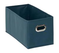 5five - panier tissu 15x31cm mix n modul bleu pétrole