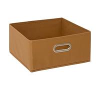 5five - panier velours 31x15cm mix n modul jaune moutarde