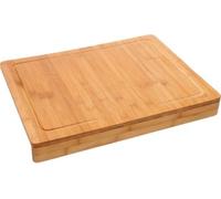 5FIVE Planche à découper en bambou 45x34 cm avec rebord