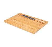 5five - planche à pain avec couteau pince bambou