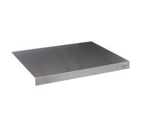 5Five - Planche à Pétrir et à Découper en Acier Inoxydable - 50x40 cm - Inox 430 Haute Résistance - Accessoire de cuisine