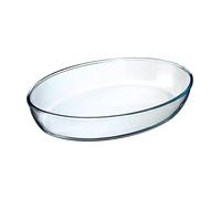 5five - plat ovale en verre 35 x 25 cm