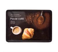 Plateau 30x22cm ""Black Edition"" noir - 5 five simply smart