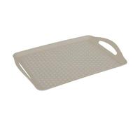 5five - plateau poly 45,5x31,5cm beige antidérapant