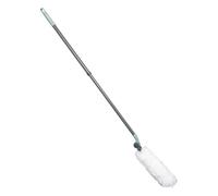 5five - plumeau orientable avec manche téléscopique gris h135cm