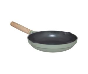 5five - poêle horizon en aluminium forgé vert d24cm