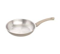 Poêle en Inox Solstice 24cm Beige
