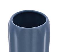 5five - porte-brosse à dents colorama en céramique d.8xh.12cm bleu