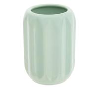 5five - porte-brosse à dents colorama en céramique d.8xh.12cm vert céladon