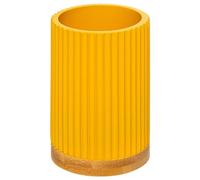 5five - Pot à brosses à Dents Modern Color Jaune Moutarde