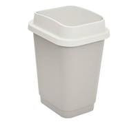 5Five - Poubelle Beige - Poubelle, Design Moderne, Accessoire de Cuisine et Salle de Bain