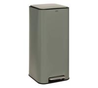 5five – Poubelle de cuisine à pédale Delta en métal 30 L Vert