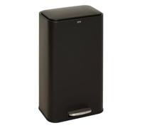 5five - poubelle rectangulaire à pédale delta 30l noir