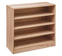 5five Meuble range-chaussures 4 cases bois naturel