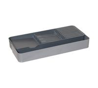 5five - range-couteaux extensible pour tiroir neo gris