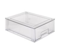 5Five - Rangement Frigo STREAKS Transparent en Plastique - 32x21,2x10,5cm - Organisateur Réfrigérateur, Accessoire Cuisine