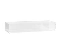 5five Selena Plateau de rangement rectangulaire 25 cm Transparent