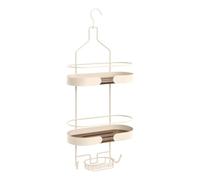 5five - serviteur de douche argileo rectangulaire 2 niveaux beige