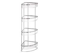 5five Simple Étagère d'angle pour Salle de Bain Manta 4 Niveaux à Suspendre