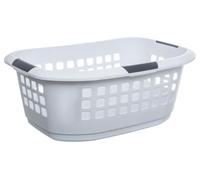 5five Simply Smart Panier à linge Hugger, PP-plastique, blanc, 51 litres, 157361