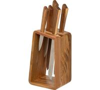 5five Simply Smart | Set de couteaux sur support - 36 cm - 5 pièces - Couteaux de cuisine